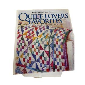 Better Homes Gardens American Quit Lovers Favorite Patchwork Quilting  Vol 9